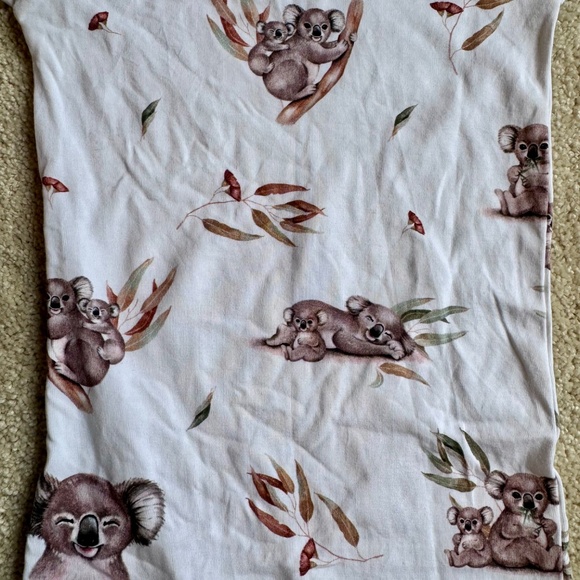 SnuggleHunny Kids Koala Growsuit 12-18mo NWOT - Picture 2 of 5